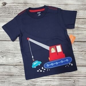 Gymboree Construction Travel Adventures T-Shirt 4T NWT